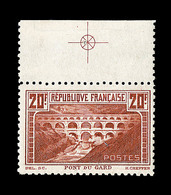 ** N°262B - 20F Pont Du Gard - Dent. 11 - TB - Unused Stamps