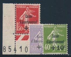 ** N°275/77 - N°277 CDF -TB - Ungebraucht