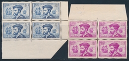 ** N°296/97 - BDF - En Blocs De 4 - TB - Unused Stamps