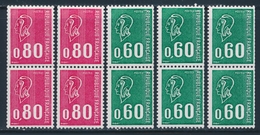 ** N°1815b (x3), 1816c (x2) - 5 Paires - TB - Bibliothèque Verte