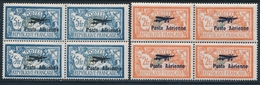 ** N°1/2, 1a - Les 2 Val - Bloc De 4 - Dt La Variété écusson Cassé - TB - 1927-1959 Neufs