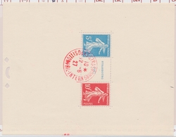 O N°2 - STRASBOURG 1927 - Obl. Rouge 12/6/27 - TB - Mint/Hinged