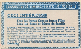 ** N°163b - S215 - Couv. LAROUSSE - ND Accidentel - Adhérences - Un Bord Latéral Manquant - Rare - Autres & Non Classés