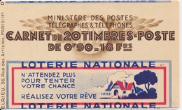 ** N°368 C1 - Fer à Cheval, Byrrh X2, CCP - S44 - Couv. Loterie Natioanle, Ecole - Coin N° Et Daté - TB - Autres & Non Classés