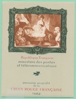 ** N°2011a - Année 1962 - 2ème Tirage - TB - Croix Rouge