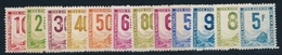 ** PETITS COLIS  N°1, 3A/5, 8/12, 14/6, 19, 25, 30 - 16 Valeurs - TB - Ungebraucht