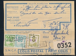 L PETITS COLIS  N°8, 21, 24 - Surch Specimen - S/Bulletin De 1959 - TB - Nuevos