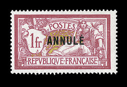 ** N°121 CI1 - Annulé 1 Fois - Signé Brun - TB - Cursussen