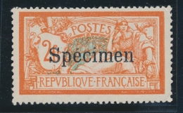 * N°145 CI2 - SPECIMEN - TB - Cours D'Instruction