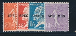 ** N°200 CI1, 203 CI1, 175 CI1, 179 CI1 - 4 Valeurs - TB - Lehrkurse