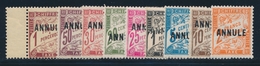 * TIMBRES TAXE N°10 CI1, 28, 31/32, 37, 40/41 - TB - Cursussen