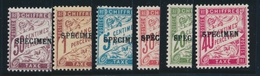 ** TIMBRES TAXE N°28 CI2*, 31 CI2, 33 CI2, 35 CI1, 37 CI2, 40 CI2 - 7 Val -TB - Lehrkurse