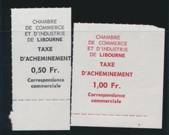 ** Mau N°10/11 - LIBOURNE - CDF - TB - Autres & Non Classés