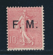 ** N°4 - 10c Rose - TB - Military Postage Stamps