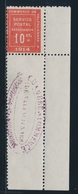 ** N°1 - CDF - Avec Cachet De Valenciennes - Signé A. Brun - TB - Guerre (timbres De)