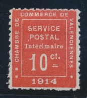 * N°1 - Assez Bon Centrage - Signé Brun - TB - Guerre (timbres De)