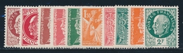 **/* FAUX INTELLIGENCE SERVICE Mau N°1/11 - 10 Valuers - Signé ISAAC - TB - Guerre (timbres De)
