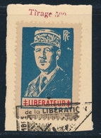 F DE GAULLE Libérateur - LYON - N°5 -  Obl. Rect. - TB - Liberación