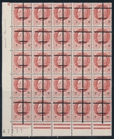 ** Lille - N°1 - 1F50 Pétain - Bloc De 25 - Avec Surcharge Renversée  - CDF - TB - Befreiung