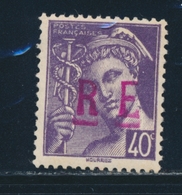 ** Niort - Type Mercure - 40c Violet - Signé Scheller Et NIORTPHIL - TB - Liberación