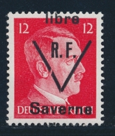 ** Saverne - N°8 - 12pf Carmin - Surch. À Cheval - TB - Liberación