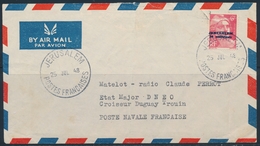 L POSTES JERUSALEM  N°3 - Obl. Grd Cachet Jérusalem - 25/04/48 - T. Déchiré Dû à L'ouverture De L'enveloppe - Sinon TB - Guerre (timbres De)