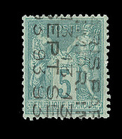 (*) N°15 - 5c Vert - Bonne Dentelure - TB - 1893-1947