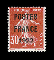 * N°38 - 30c Rouge - Signé Scheller - TB - 1893-1947