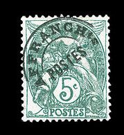 (*) N°41c - Surcharge Verte - Signé Calves - TB - 1893-1947