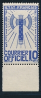 ** N°13 - 10F Bleu - BDF - TB - Mint/Hinged