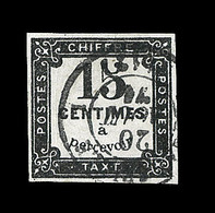 O N°4 - 15c Noir Intense - Belle Oblit. - TB/SUP - 1859-1959 Mint/hinged