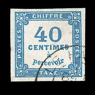 O N°7 - 40c Bleu - TB - 1859-1959 Nuevos