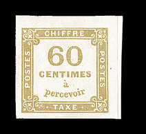 * N°8 - 60c Jaune Bistre - Belles Marges - Signé Roumet - TB - 1859-1959 Nuevos