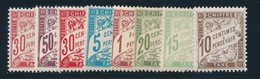 ** N°28/31, 33 (x2), 37, 40 - 8 Val - TB - 1859-1959 Mint/hinged