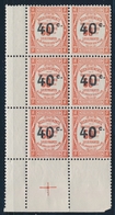 ** N°50 - Bloc De 6 - BDF + Croix De Repère - TB - 1859-1959.. Ungebraucht