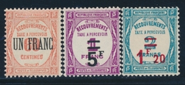 * N°63/65 - TB - 1859-1959 Postfris