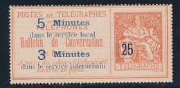 (*) TELEPHONE N°14 - TB - Telegraph And Telephone