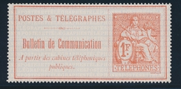 (*) TELEPHONE N°19 - TB - Télégraphes Et Téléphones