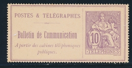 (*) TELEPHONE N°22 - TB - Telegraphie Und Telefon