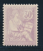 ** N°128 - Variété De Couleur Violette Dégradée - TB - Unused Stamps