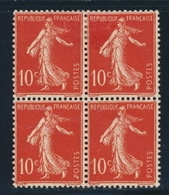 **/* N°135f - Bloc De 4 - Impression Recto-verso -TB - Unused Stamps