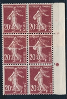 ** N°139 - Bloc De 6 - BDF - Impression S/raccord - TB - Unused Stamps
