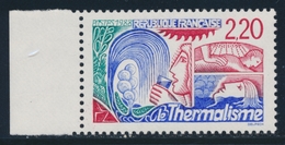 ** N°2556a - Chiffres Rouges - Signé Calves - TB - Unused Stamps