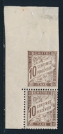 ** TIMBRES TAXE N°29 - Paire Vertic. Dt ND - Tenant à Normal - CDF - TB - Nuevos