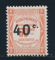 * TIMBRES TAXE N°50b -  Chiffres Espacés - TB - Neufs