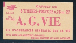 ** N°Pa 8d - Carnet A.G. VIE - TB - Autres & Non Classés