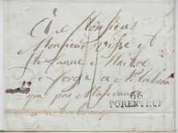 LAC 66 PORENTRUI - (1814) - TB - Covers & Documents