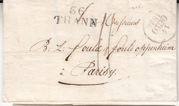 LAC 66 THANN + Dateur - 14 Oct 1830 - TB - Lettres & Documents