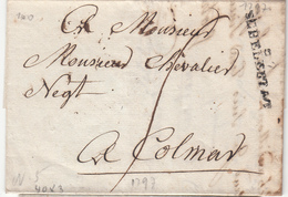 LAC 67 SCHELESTAT - 1797 - Pr Colmar - B/TB - Brieven En Documenten