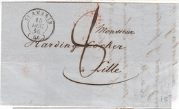 LAC St Amarin - 15/Dec/46 + Taxe Manus 8 - Pour Lille - TB - Lettres & Documents